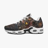 Air Cushion Sneakers Futuristic Circuit Board
