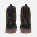 Leather Boots Industrial Dark Bronze Collage