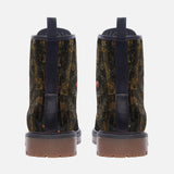 Leather Boots Industrial Dark Bronze Collage