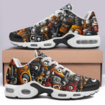 Air Cushion Sneakers Cartoon Robots Art