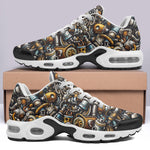 Air Cushion Sneakers Cartoon Mechanical Steamers and Pipes
