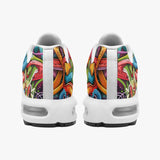 Air Cushion Sneakers Colorful Graffiti