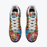 Air Cushion Sneakers Colorful Graffiti