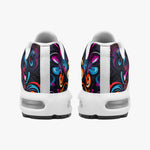 Air Cushion Sneakers Colorful Neon Graffiti Hearts