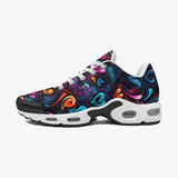 Air Cushion Sneakers Colorful Neon Graffiti Hearts