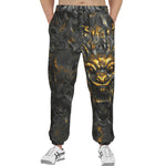 Men's Sweatpants Golden Devil Head