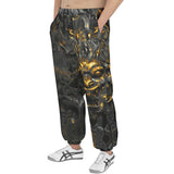 Men's Sweatpants Golden Devil Head