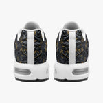 Air Cushion Sneakers Surreal Sculpture Gold and Black