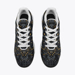 Air Cushion Sneakers Surreal Sculpture Gold and Black