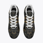 Air Cushion Sneakers Gold and Black Dragon Wall Art