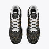 Air Cushion Sneakers Gold and Black Dragon Wall Art