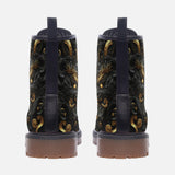 Leather Boots Gold and Black Dragon Wall Art