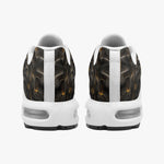 Air Cushion Sneakers Mysthical Face Golden Swirls