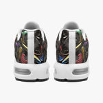 Air Cushion Sneakers Colorful Engraved Pattern Print