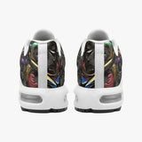 Air Cushion Sneakers Colorful Engraved Pattern Print