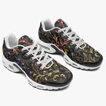 Air Cushion Sneakers Colorful Engraved Pattern Print