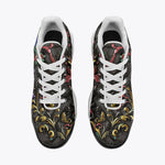 Air Cushion Sneakers Colorful Engraved Pattern Print