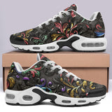Air Cushion Sneakers Colorful Engraved Pattern Print