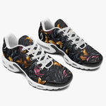 Air Cushion Sneakers Black and Gold Ornament