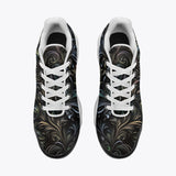Air Cushion Sneakers Abstract Swirls Pattern