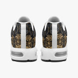 Air Cushion Sneakers Dark Bronze Engraved Lion