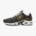 Air Cushion Sneakers Dark Bronze Engraved Lion