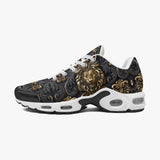 Air Cushion Sneakers Dark Bronze Engraved Lion