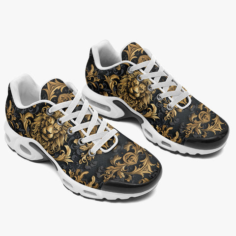 Air Cushion Sneakers Golden Lion Victorian Style