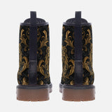 Leather Boots Golden Lion Victorian Style