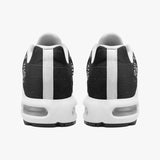 Air Cushion Sneakers Surreal Robot Skull with Gears