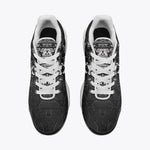 Air Cushion Sneakers Surreal Robot Skull with Gears
