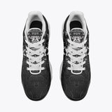 Air Cushion Sneakers Surreal Robot Skull with Gears