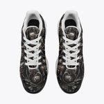 Air Cushion Sneakers Skulls Crumpled Collage