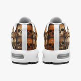 Air Cushion Sneakers Skulls Mosaic Collage