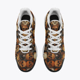 Air Cushion Sneakers Skulls Mosaic Collage