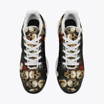 Air Cushion Sneakers Skulls Wall Art