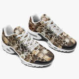 Air Cushion Sneakers Skulls in Bricks