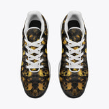 Air Cushion Sneakers Golden Skulls Collage