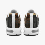 Air Cushion Sneakers Crocodile Skin Patchwork Print