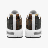 Air Cushion Sneakers Crocodile Skin Patchwork Print