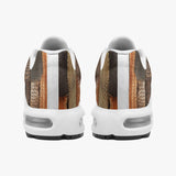 Air Cushion Sneakers Crocodile Leather Patchwork Print
