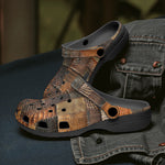 Classic Clogs Crocodile Leather Patchwork Print