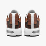 Air Cushion Sneakers Alligator Skin Patchwork Print