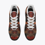 Air Cushion Sneakers Alligator Skin Patchwork Print
