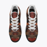 Air Cushion Sneakers Alligator Skin Patchwork Print