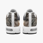 Air Cushion Sneakers Reptile Skin Patchwork Print