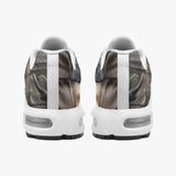 Air Cushion Sneakers Reptile Skin Patchwork Print