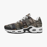 Air Cushion Sneakers Reptile Skin Patchwork Print