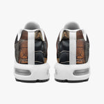 Air Cushion Sneakers Crocodile Skin Mosaic Patchwork Print