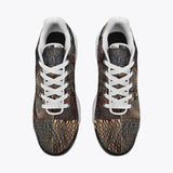 Air Cushion Sneakers Crocodile Skin Mosaic Patchwork Print